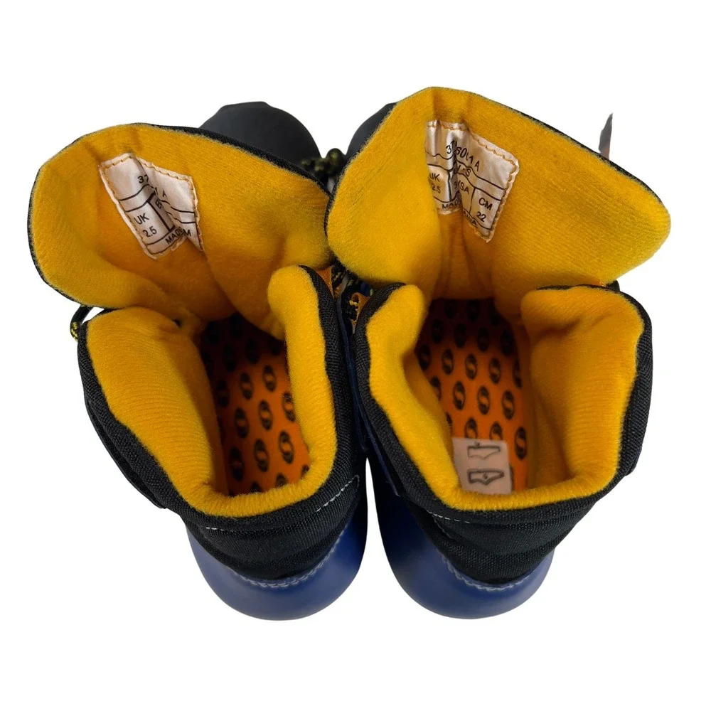 Salomon Igloo SNS Cross Country Ski Boots Blue Size 3‎ EU 35 NNN Style New